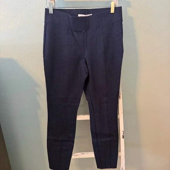 Old Navy Blue Denim Color Stevie High Rise Leggings Bundle of 2 Women Size M - Picture 10 of 11